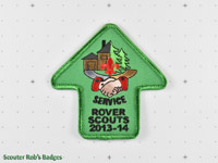 Click to enlarge 2013-14 Rover Scouts Service